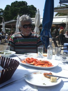 Greece March 2014 155 man at table