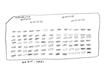 Computer punch card