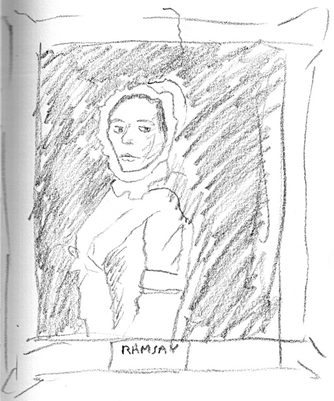 Rober Ramsay first wife portrait