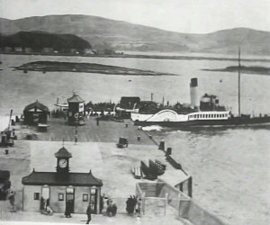 Millport Isle of Cumbrae Pier BW Photo 1 300dpi