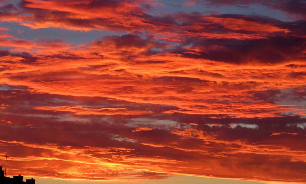 Sunset in Late September.