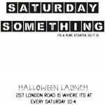 saturday something