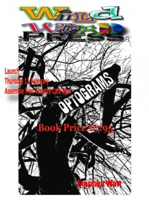 wild word press Optograms, Stephen Watt's new collection