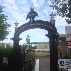 Bowling Club Gate