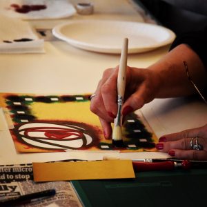 stencilling workshop