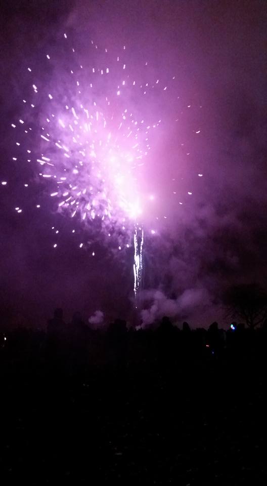 fireworks purple