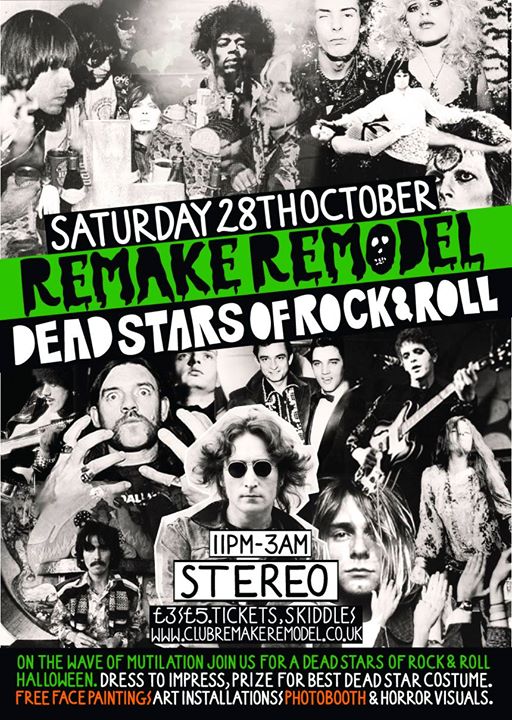 remake remodel dead stars of rock and roll