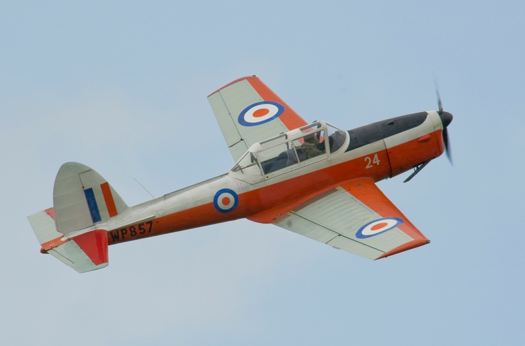 plane in sky