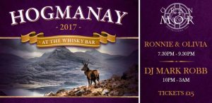 hogmanay whisky bar