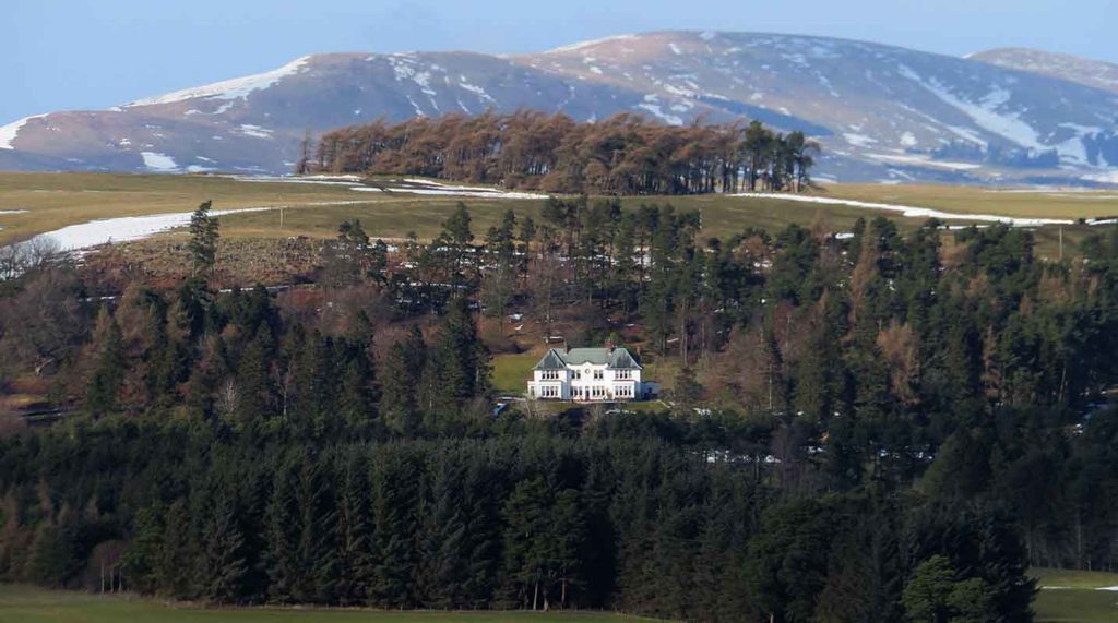 Lone House. Scottish Pentlands