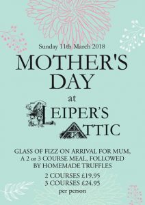 mothers day at leipers attic