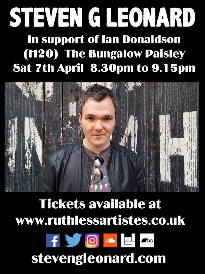 steven leonard supporting ian donaldson