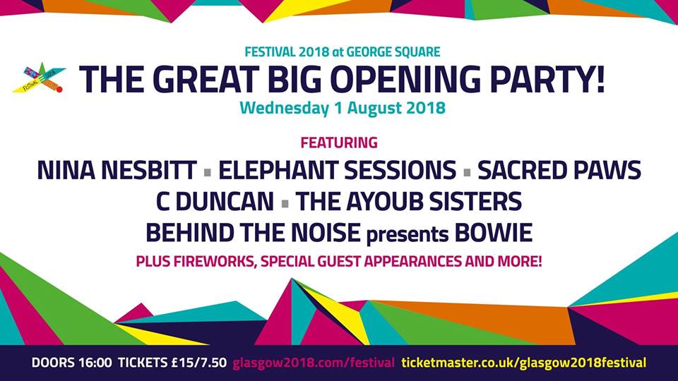 festival 2018 the great big opening party