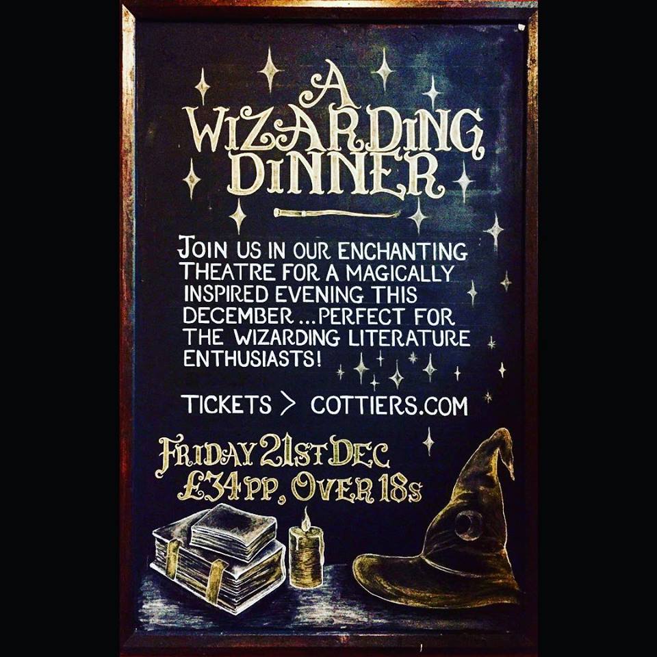 wizarding dinner cottiers