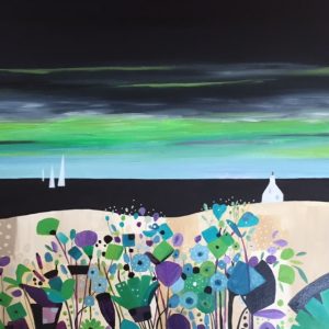 KARENINA JOHNSON. ( green skies)