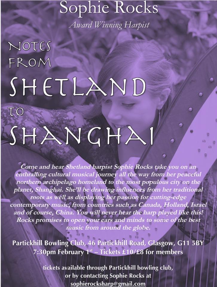 poster from shetland to shanghei