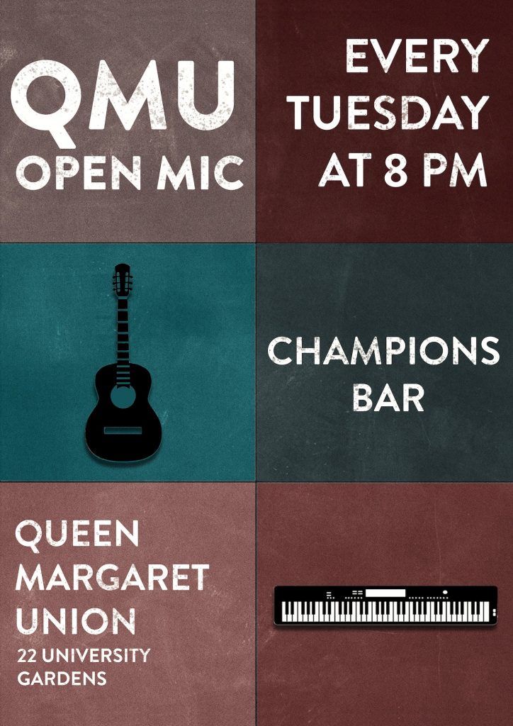 open mic queen margaret union