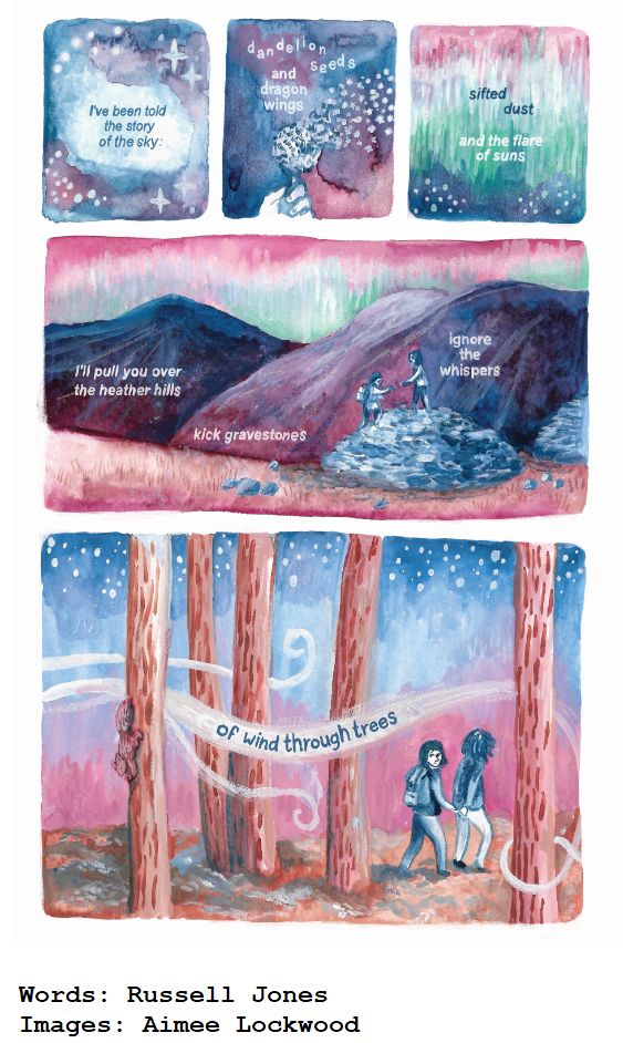 comic page sample