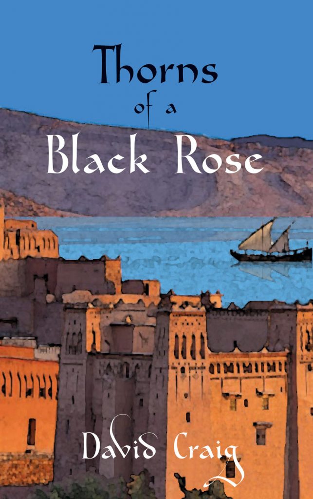 thorns of a black rose