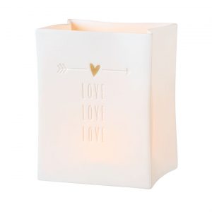 love porcelain light bag