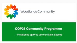 woodland cop 26 community programme event