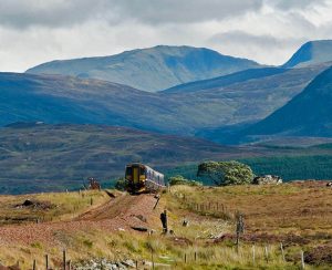 A_Glasgow_-_Fort_William_train_climbs_onto_Rannoch_Moor_-_geograph.org.uk_-_676941