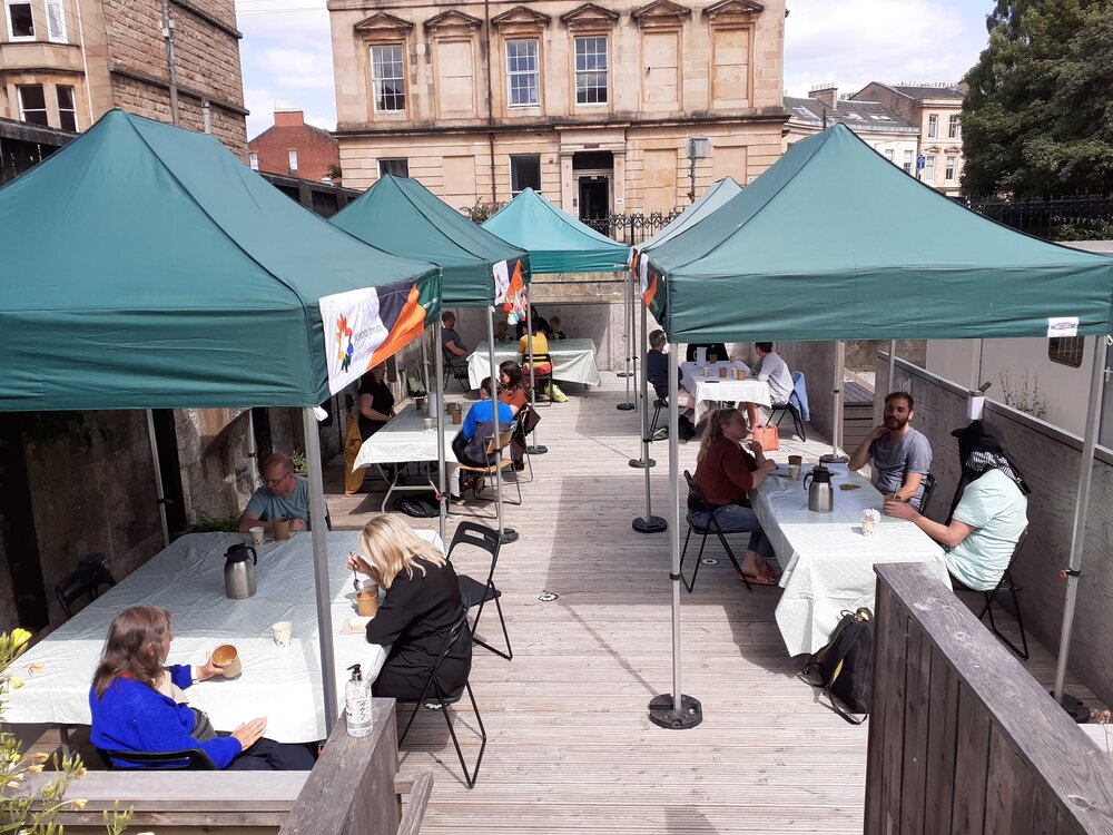 community cafe woodlands