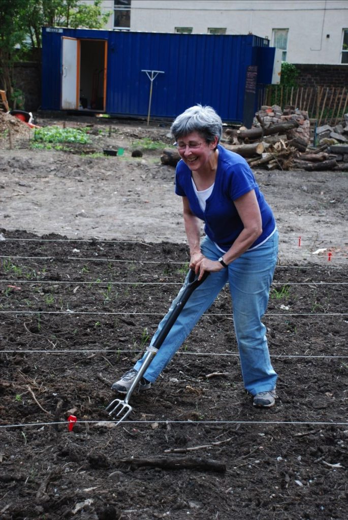 esther digging