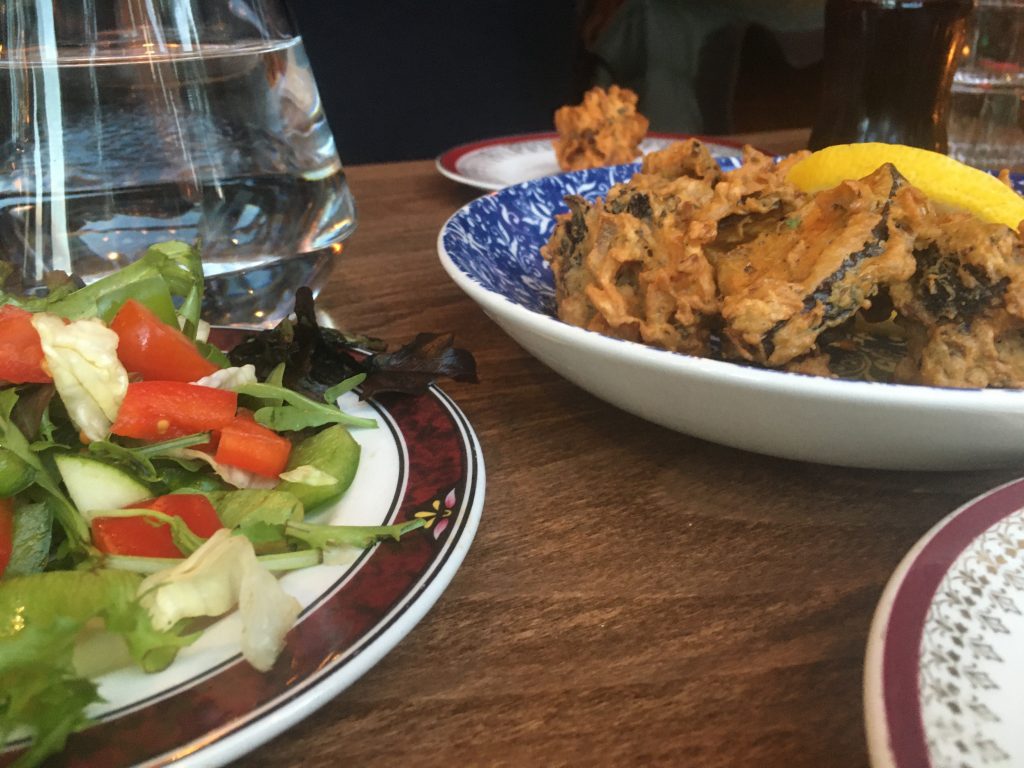 wee curry shop aubergine fritters