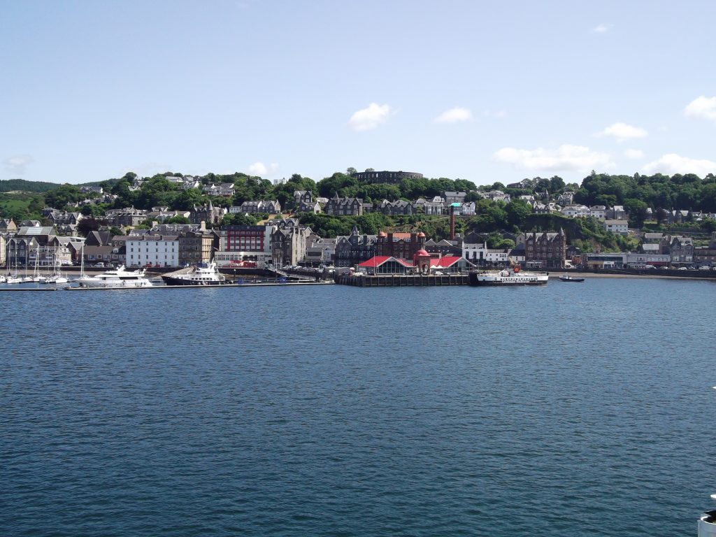 Oban from Ferry