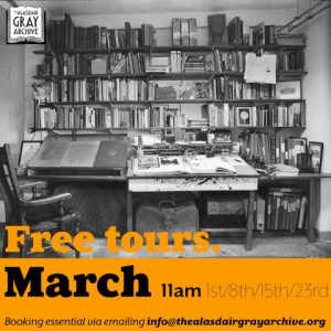 alasdair gray archives tour