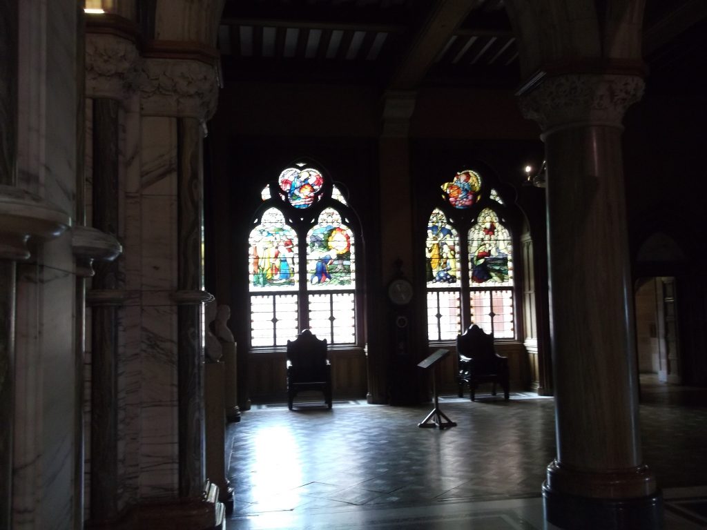 Stained glass windows