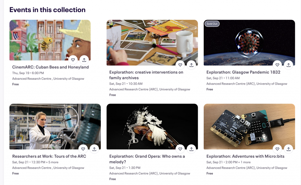 events explorathon