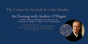 an evening with andrew o'hagan