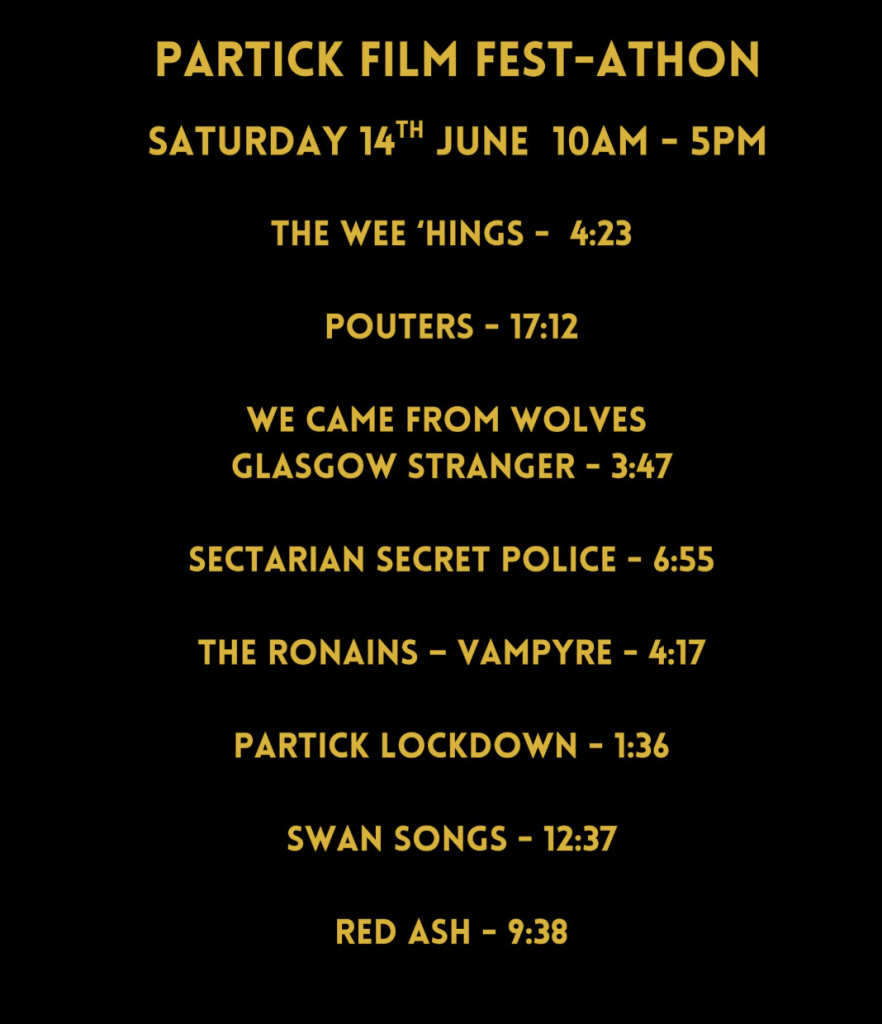 partick film festathon