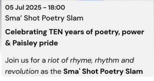 sma shot poetry slam