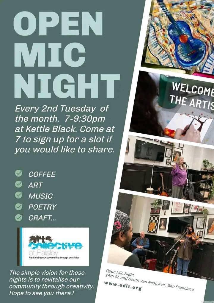 open mic paisley