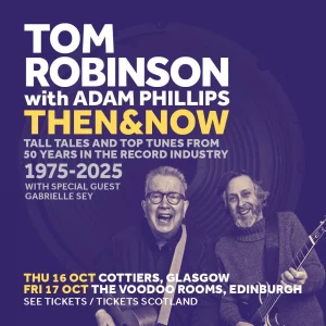 tom robinson and adama phillips at cottiers