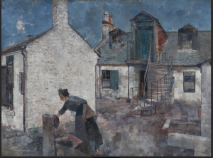 John Quinton Pringle​, Old Houses at Parkhead, 1893. © The Hunterian, University of Glasgow.