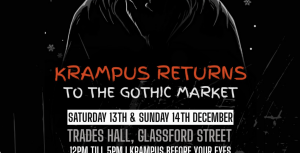 the krampus christmas market