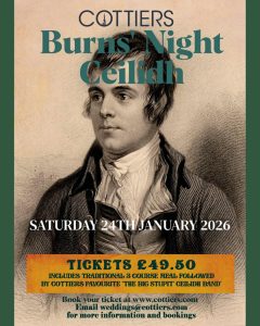 Burns Night Ceilidh at Cottiers 2026