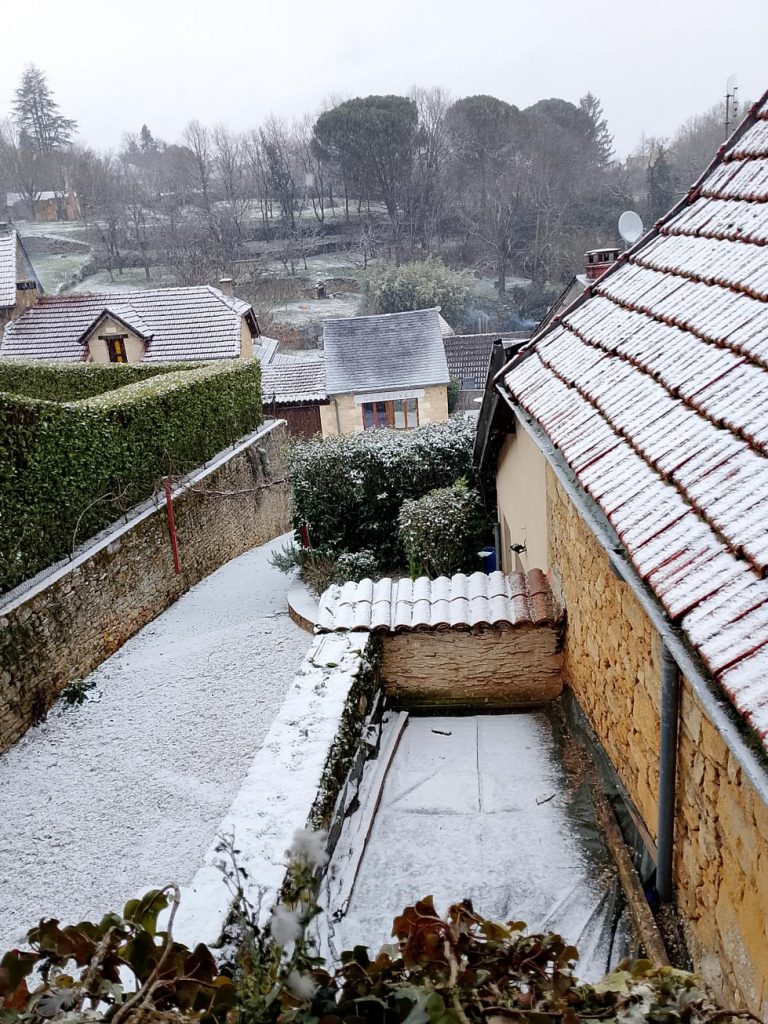 cold snap in salignac